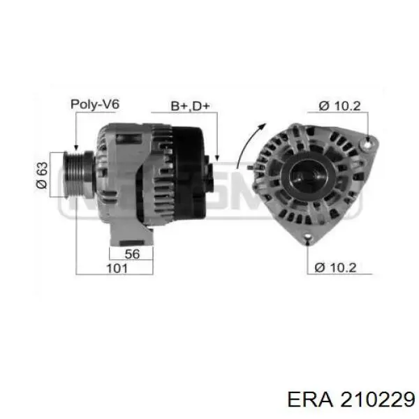 Генератор 210229 ERA