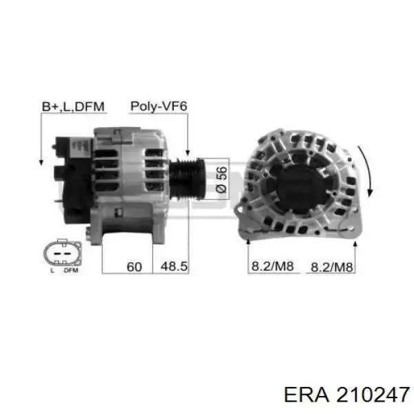 Генератор 210247 ERA