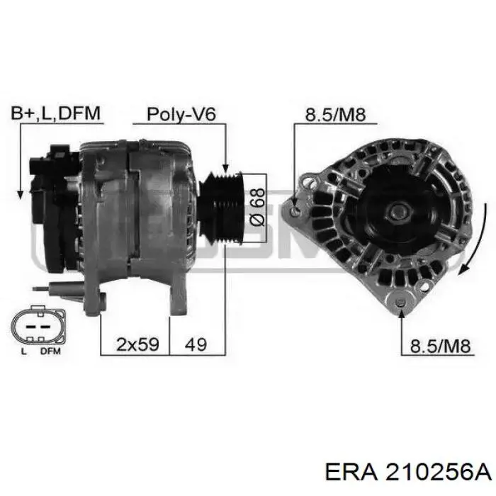 Генератор 210256A ERA