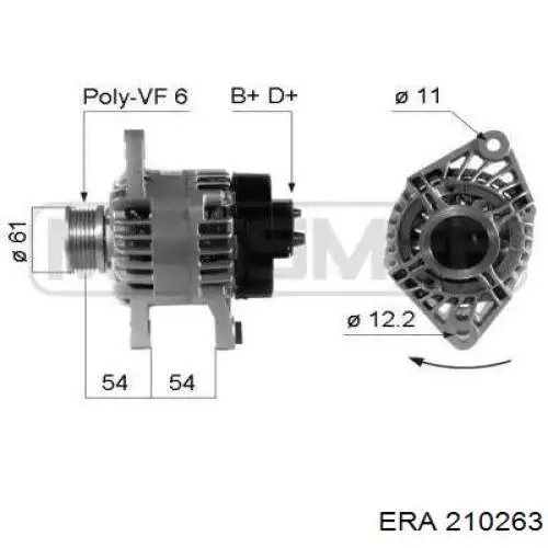 Генератор 210263 ERA