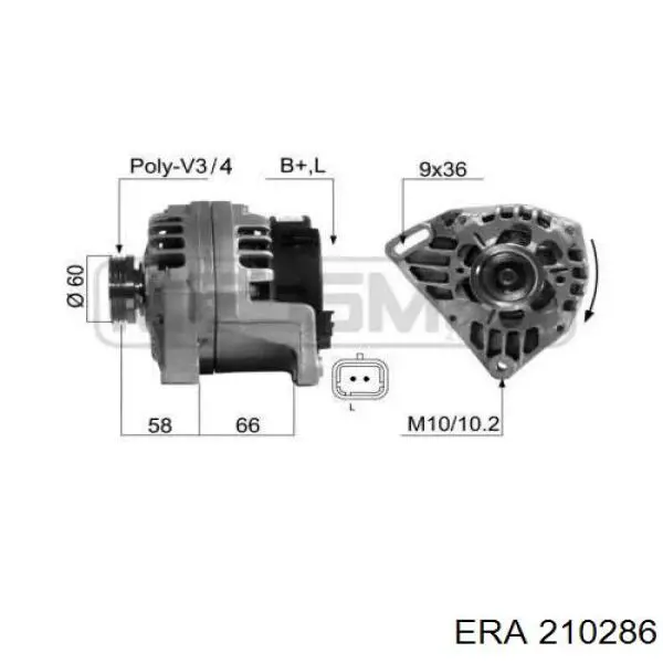 Генератор 210286 ERA