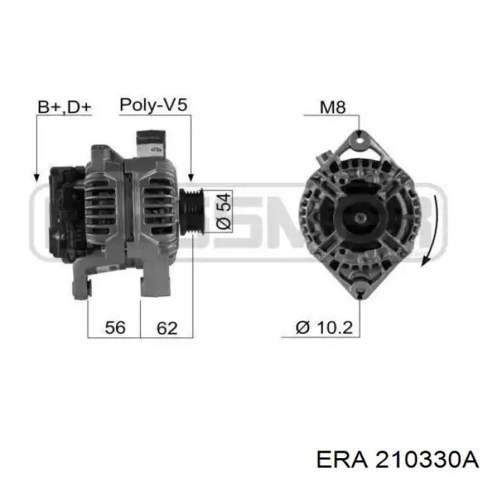 Генератор 210330A ERA