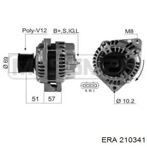 Генератор 210341 ERA