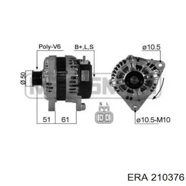 Генератор 210376 ERA