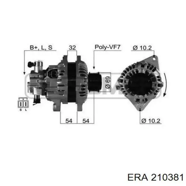 Генератор 210381 ERA