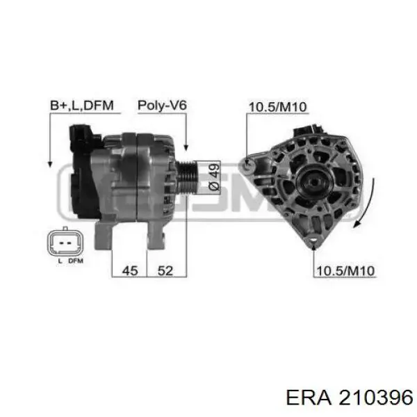 Генератор 210396 ERA