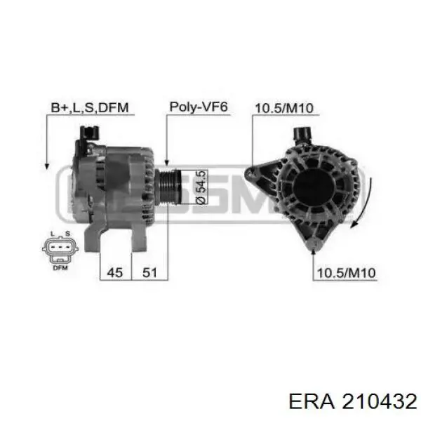 Генератор 210432 ERA