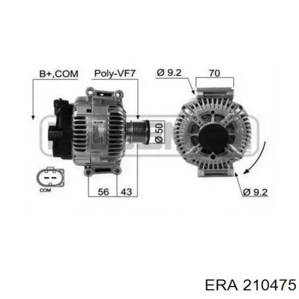 Генератор 210475 ERA
