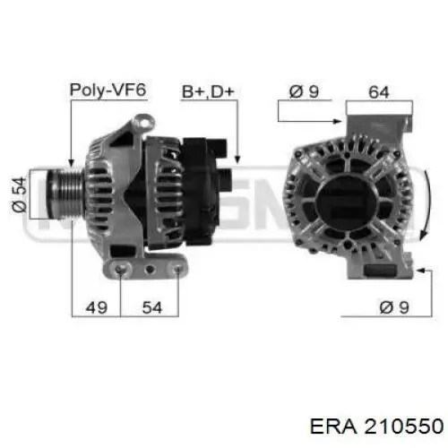 Генератор 210550 ERA