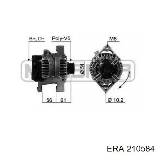 Генератор 210584 ERA