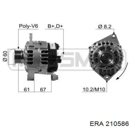 Генератор 210586 ERA