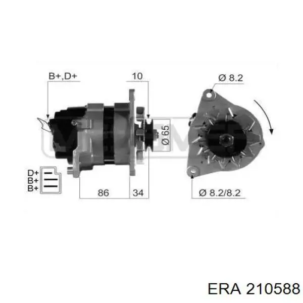 Генератор 210588 ERA