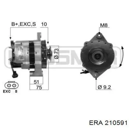 Генератор 210591 ERA