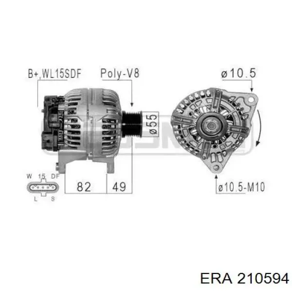 Генератор 210594 ERA