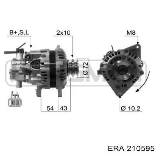 Генератор 210595 ERA