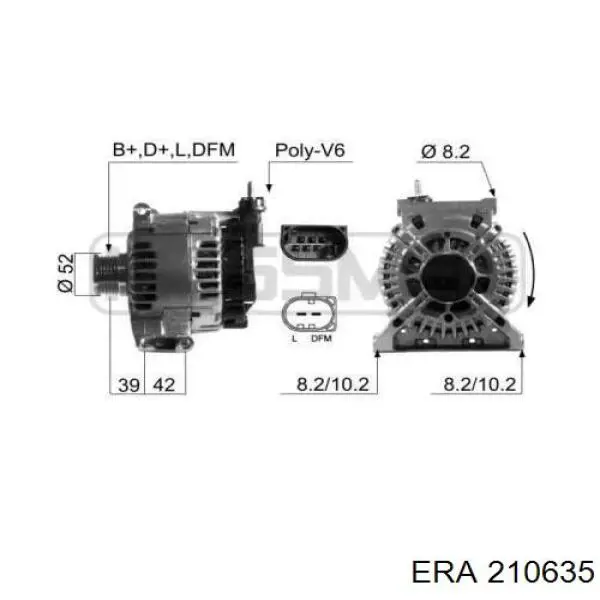 Генератор 210635 ERA