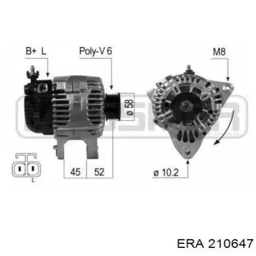 210647 ERA генератор