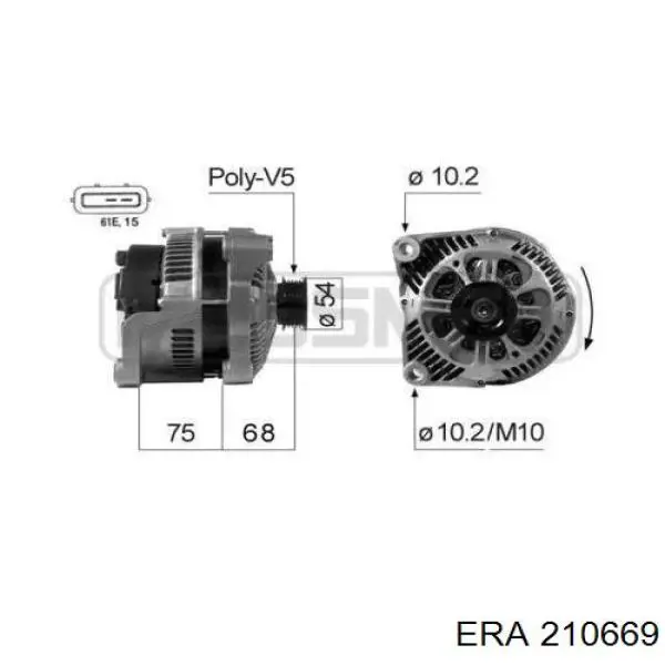 Генератор 210669 ERA