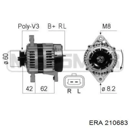 Генератор 210683 ERA