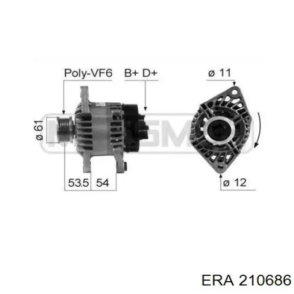 Генератор 210686 ERA