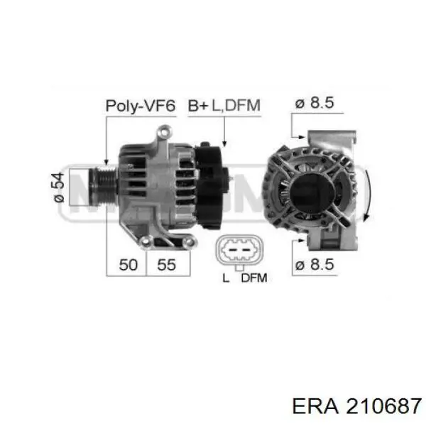 Генератор 210687 ERA