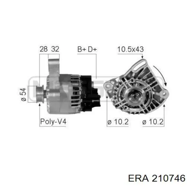 Генератор 210746 ERA