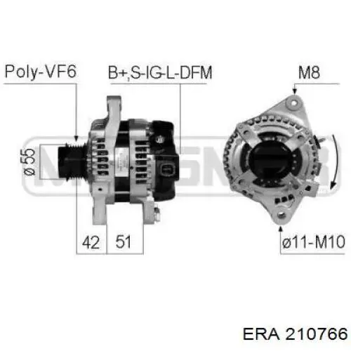 Генератор 210766 ERA