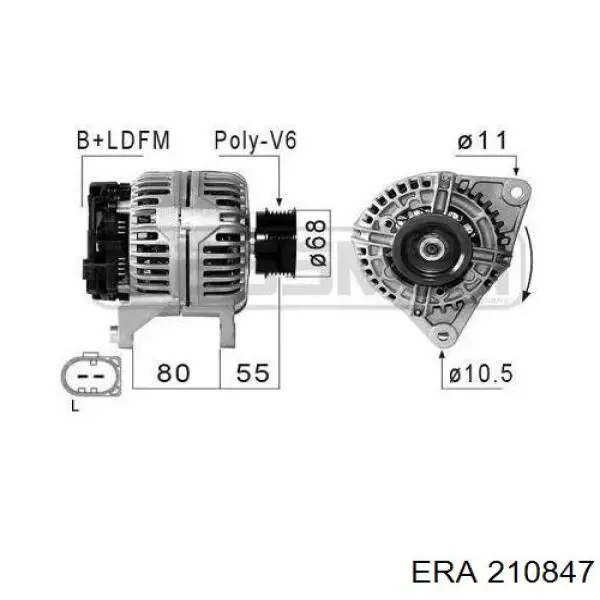 Генератор 210847 ERA