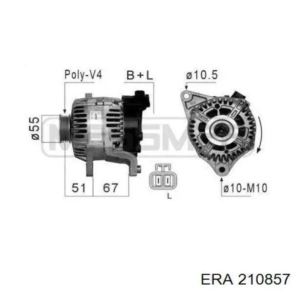 Генератор 210857 ERA