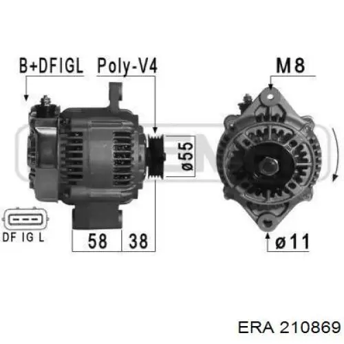 Генератор 210869 ERA