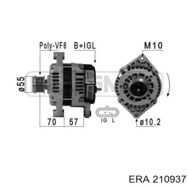 Генератор 210937 ERA