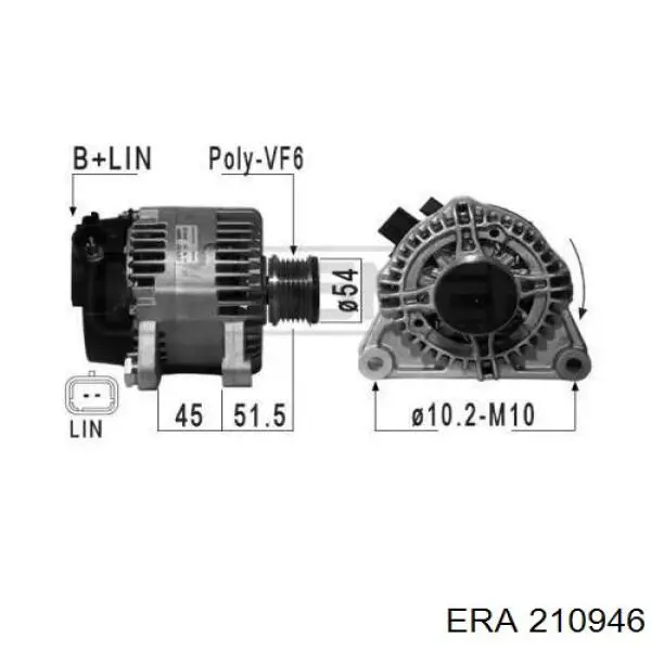 Генератор 210946 ERA