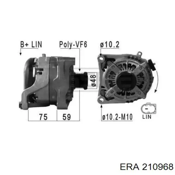 Генератор 210968 ERA