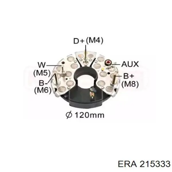 Мост диодный генератора 215333 ERA
