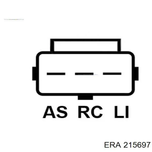 Реле зарядки генератора ERA 215697 цена, от 21.81 USD