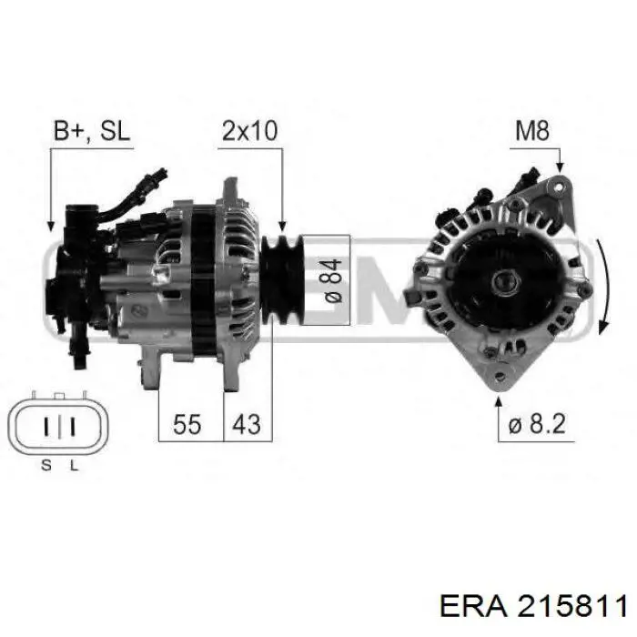 Regulador De Rele Del Generador (Rele De Carga) 215811 ERA