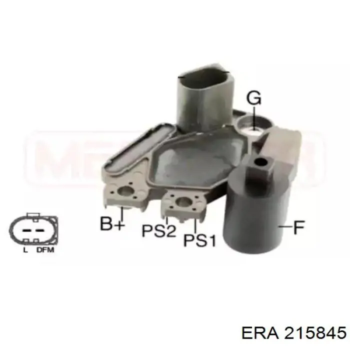 Реле-регулятор генератора (реле зарядки) ERA 215845