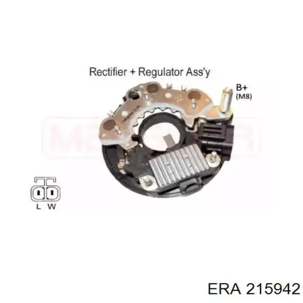 Мост диодный генератора 215942 ERA