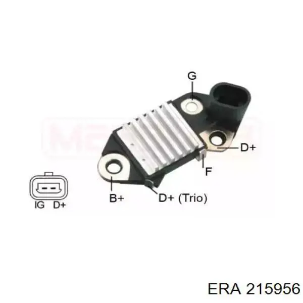 Реле генератора 215956 ERA