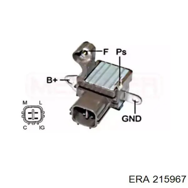 Реле генератора 215967 ERA