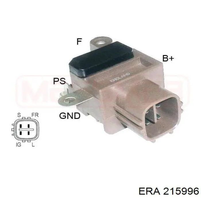Реле-регулятор генератора (реле зарядки) ERA 215996