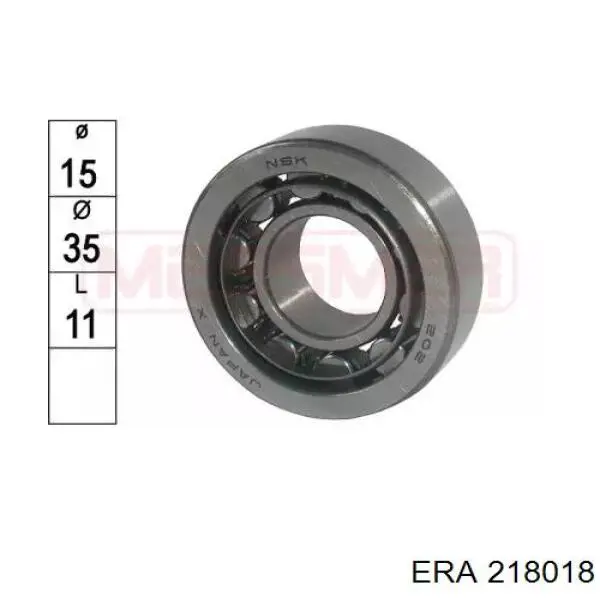 218018 ERA rolamento do gerador