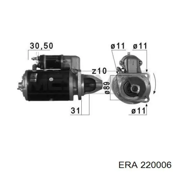 Стартер 220006 ERA