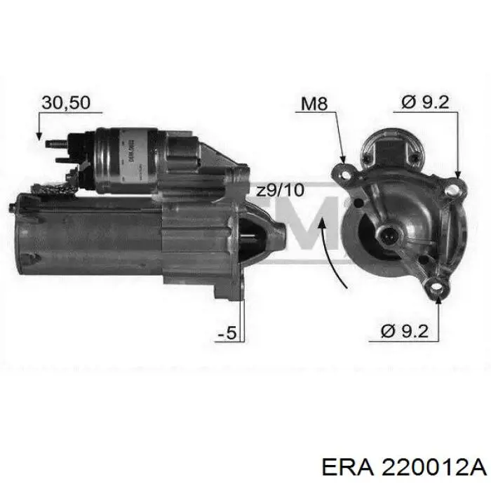 Стартер 220012A ERA