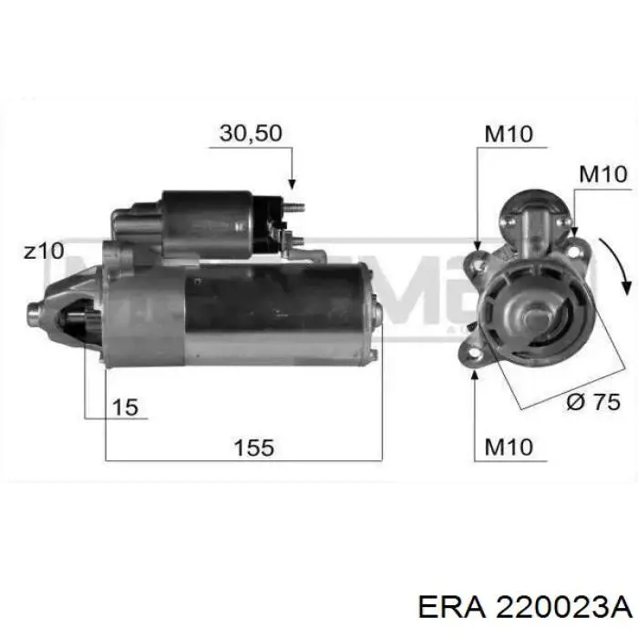 Стартер 220023A ERA