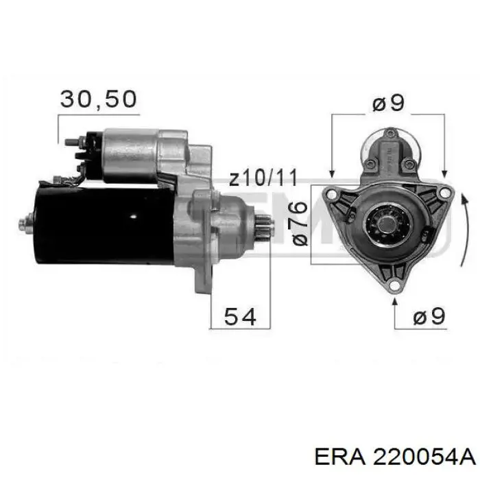 220054A ERA Стартер автомобиля