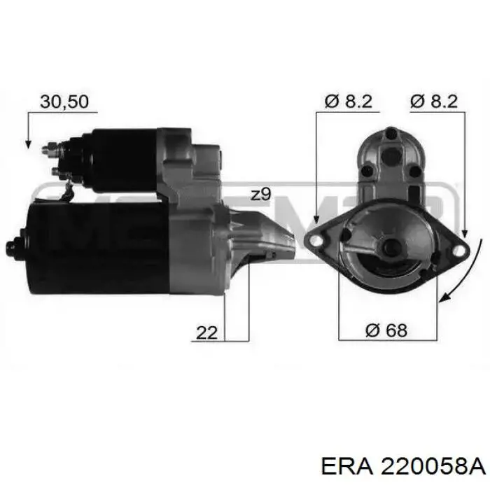 Стартер 220058A ERA