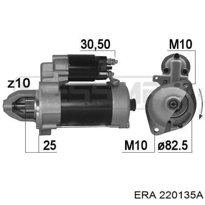 Стартер 220135A ERA