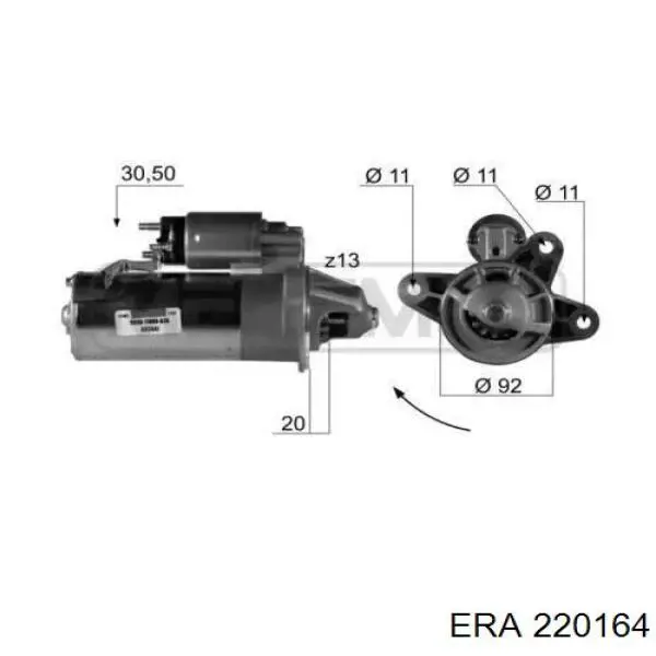 Стартер 220164 ERA