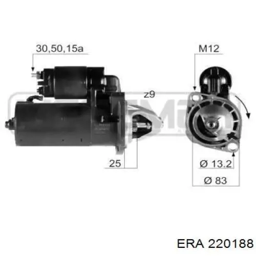 Стартер 220188 ERA